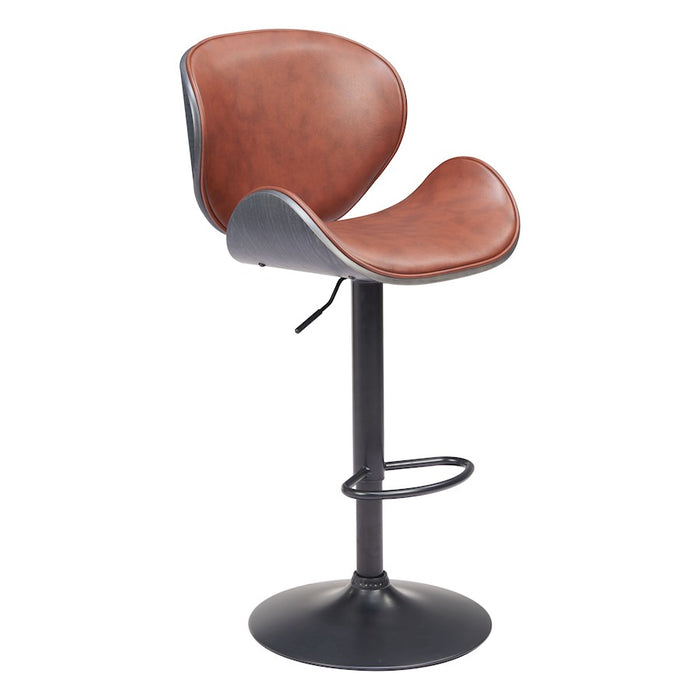 Zuo Modern Meyane BarStool, Brown