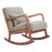 Zuo Modern Hady Rocking Chair, Gray - 110570