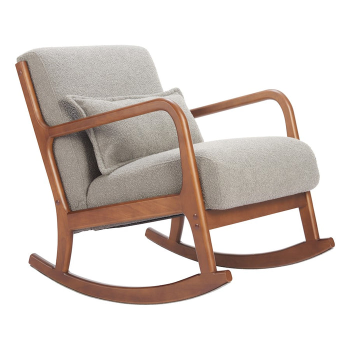 Zuo Modern Hady Rocking Chair, Gray - 110570