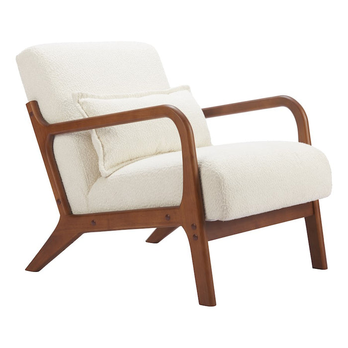 Zuo Modern Macio Accent Chair, Cream