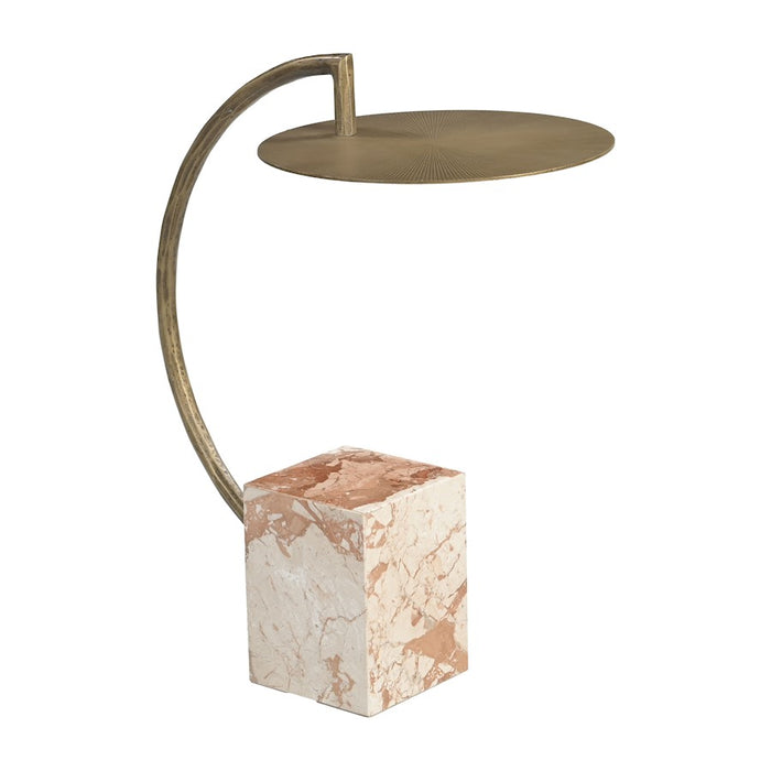 Zuo Modern Voler Side Table, Brass