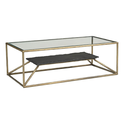 Zuo Modern Ranol Coffee Table, Brass