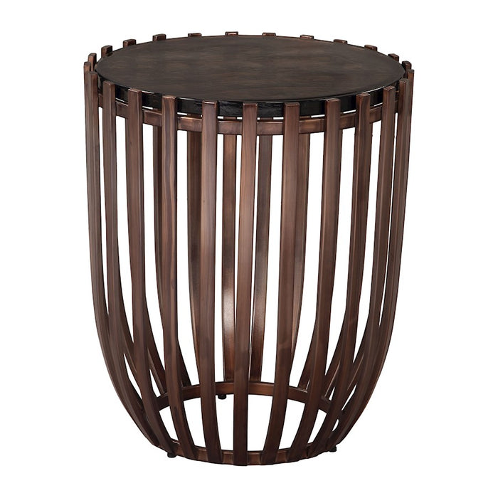 Zuo Modern Kafig Side Table, Bronze
