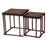 Zuo Modern Shimai Nesting Table, Set of 2, Bronze