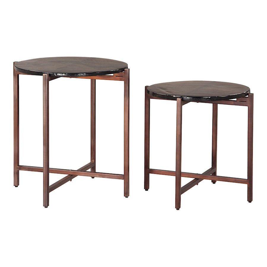 Zuo Modern Gema Coffee Table, Set of 2, Bronze - 110622