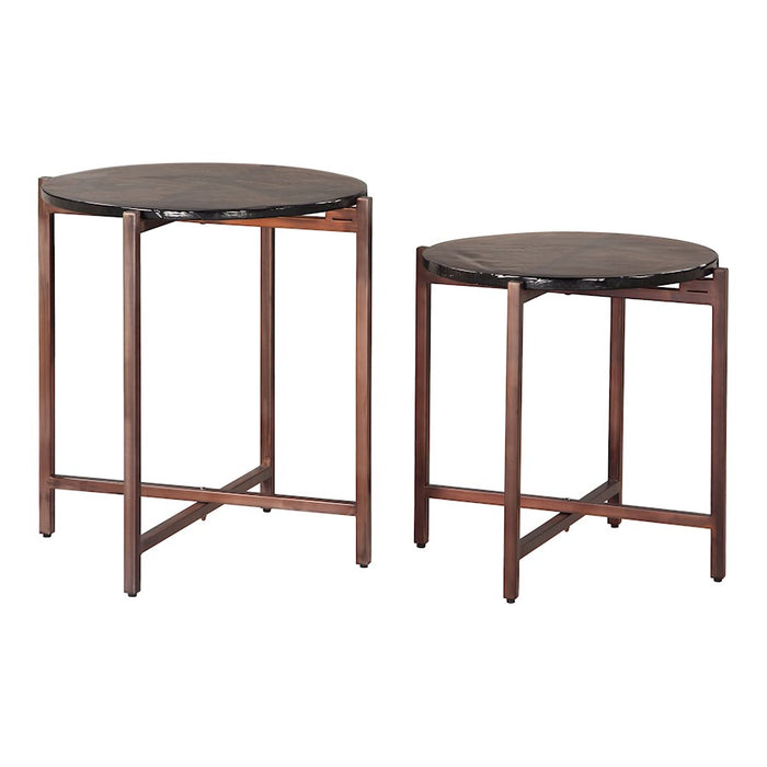 Zuo Modern Gema Coffee Table, Set of 2, Bronze