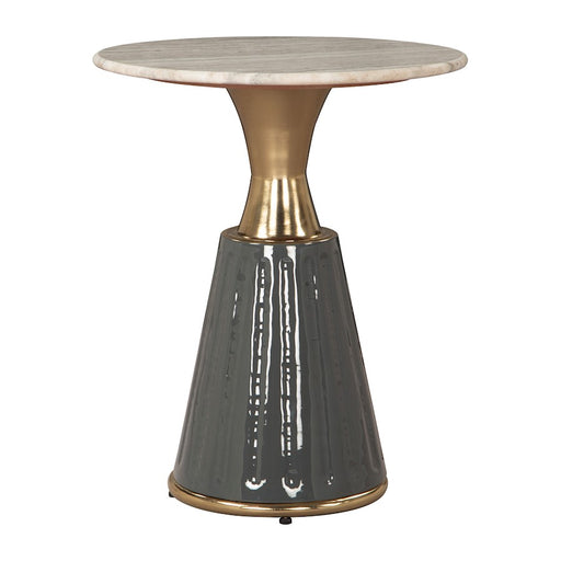 Zuo Modern Glasa Side Table, Multicolor