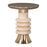 Zuo Modern Ringar Side Table, Gold/Natural