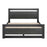 Zuo Modern Repos Queen Bed, Black