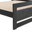 Zuo Modern Repos Queen Bed, Black