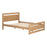 Zuo Modern Repos Queen Bed, Brown - 110642
