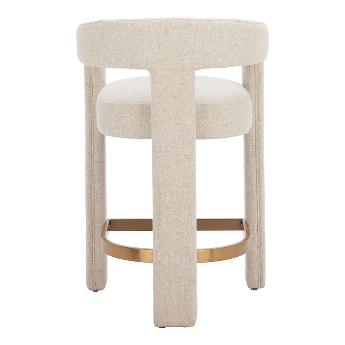 Zuo Modern Saiko Counter Stool, Beige