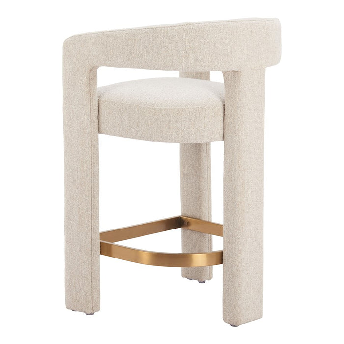 Zuo Modern Saiko Counter Stool, Beige