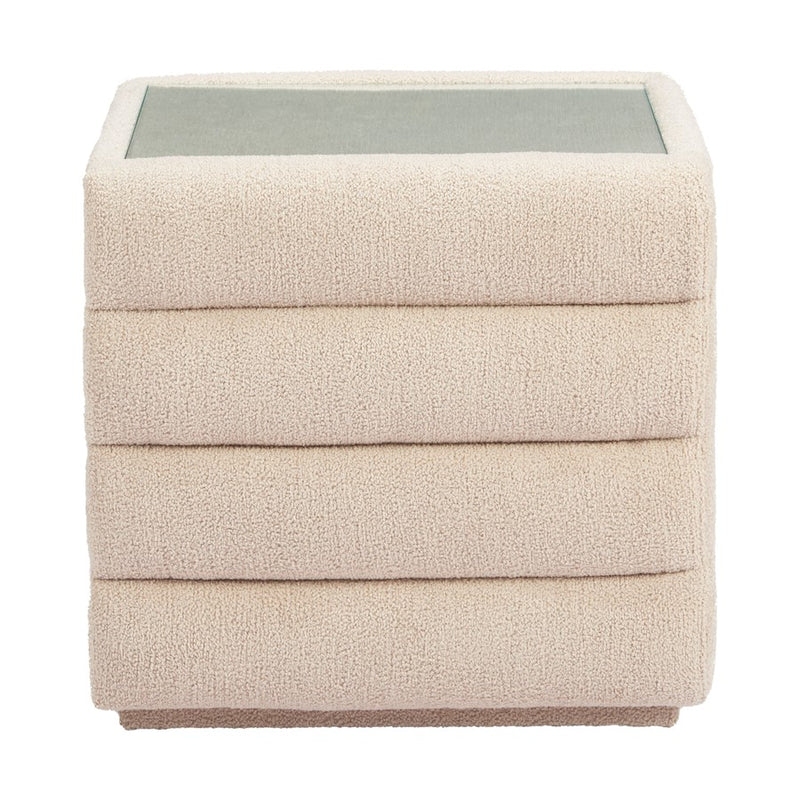 Zuo Modern Soffice Nightstand, Beige