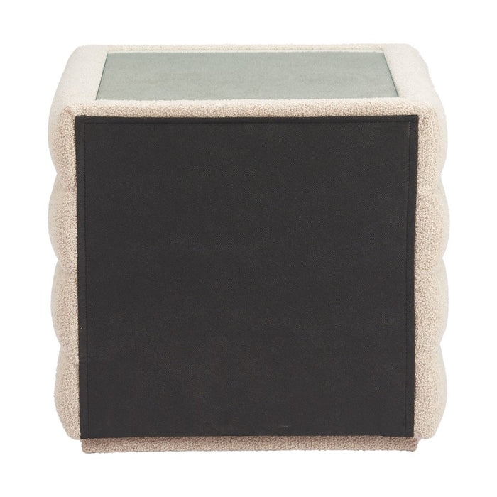 Zuo Modern Soffice Nightstand, Beige