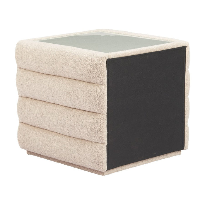 Zuo Modern Soffice Nightstand, Beige
