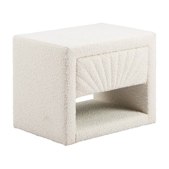 Zuo Modern Baris Nightstand, Ivory - 110652