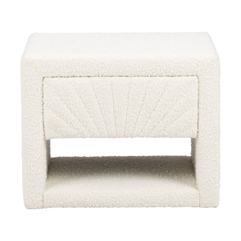 Zuo Modern Baris Nightstand, Ivory