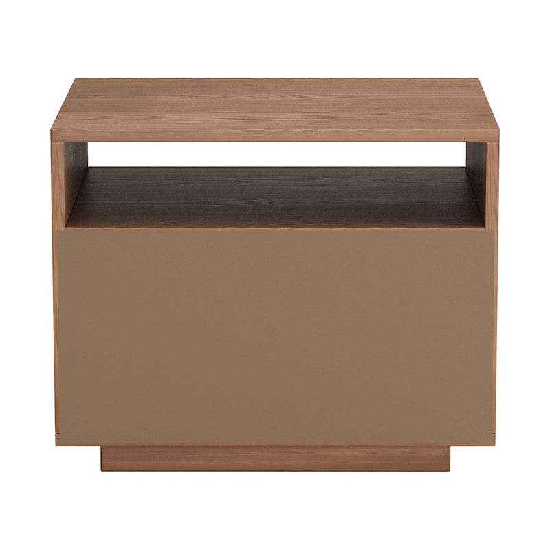 Zuo Modern Slit Nightstand, Walnut