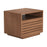Zuo Modern Slit Nightstand, Walnut
