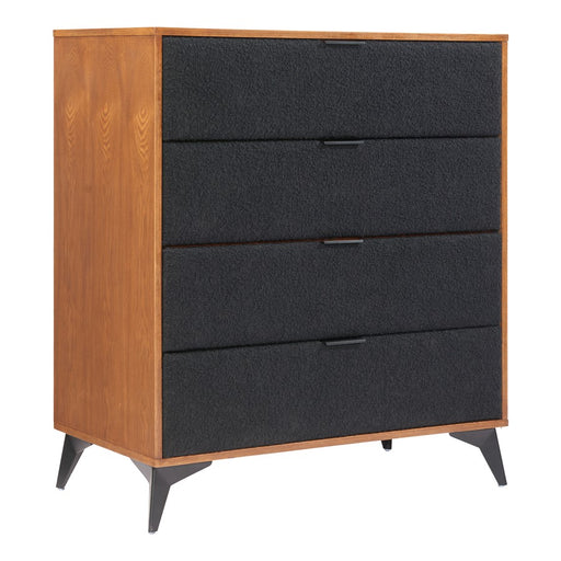 Zuo Modern Zarif Chest, Black/Walnut - 110655