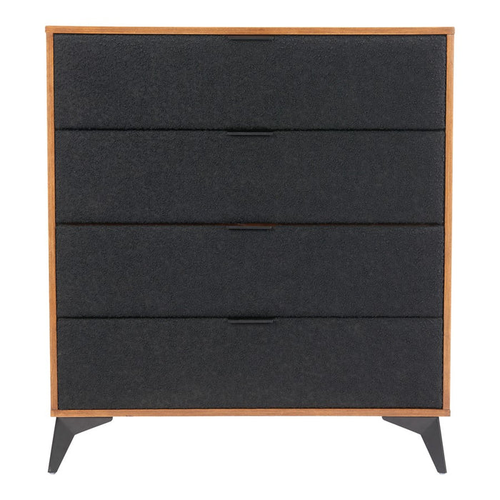 Zuo Modern Zarif Chest, Black/Walnut