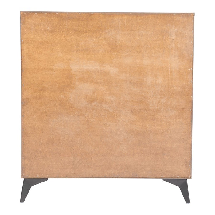 Zuo Modern Zarif Chest, Black/Walnut