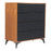 Zuo Modern Zarif Chest, Black/Walnut