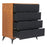 Zuo Modern Zarif Chest, Black/Walnut