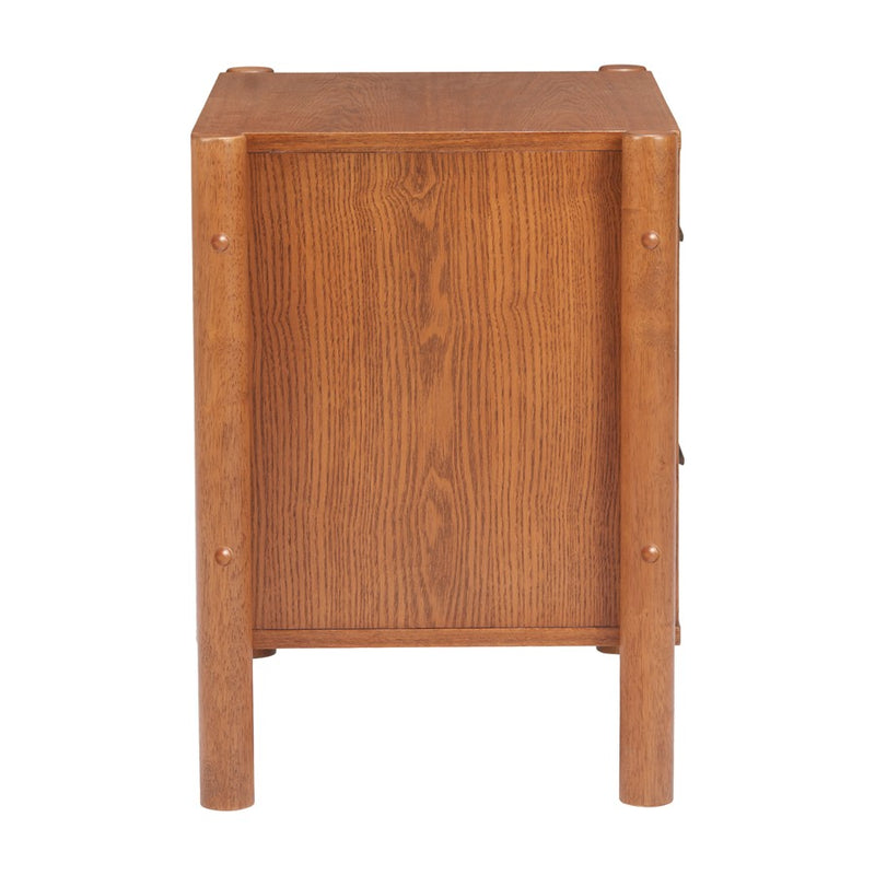 Zuo Modern Beleza Nightstand, Walnut