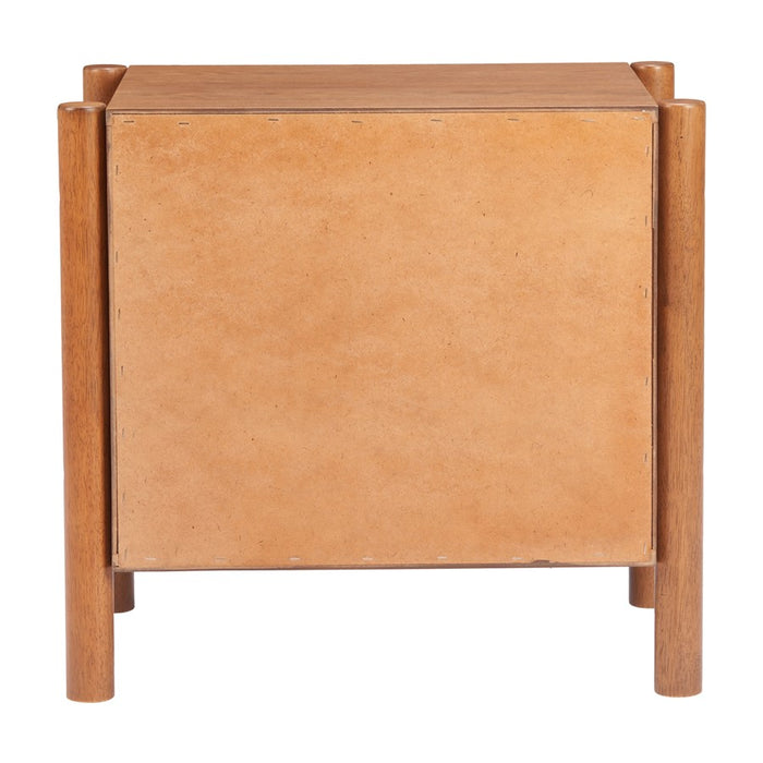 Zuo Modern Beleza Nightstand, Walnut