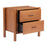 Zuo Modern Beleza Nightstand, Walnut