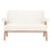 Zuo Modern Encanto Loveseat, Ivory