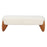 Zuo Modern Charm Bench, Ivory