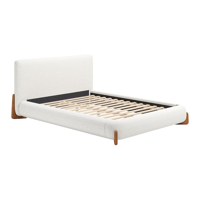 Zuo Modern Baris Queen Bed, Ivory - 110663