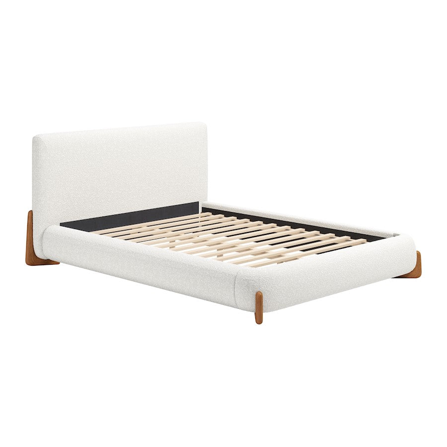 Zuo Modern Baris Queen Bed, Ivory - 110663