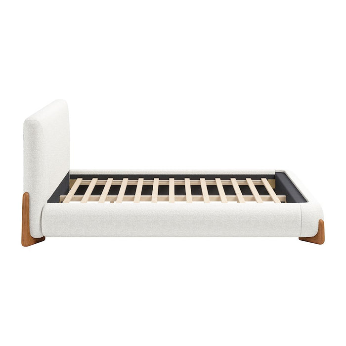 Zuo Modern Baris Queen Bed, Ivory