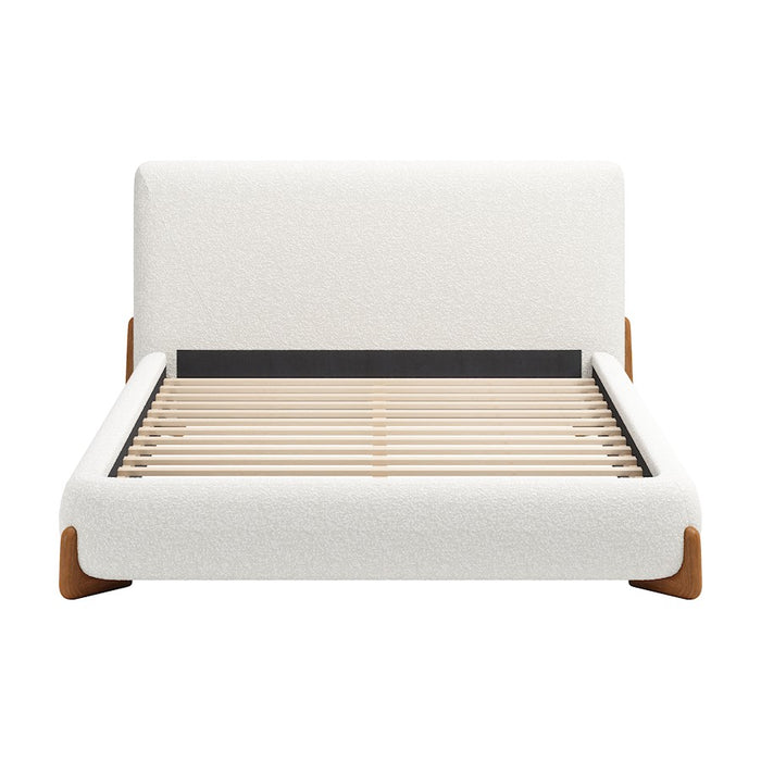 Zuo Modern Baris Queen Bed, Ivory