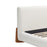 Zuo Modern Baris Queen Bed, Ivory