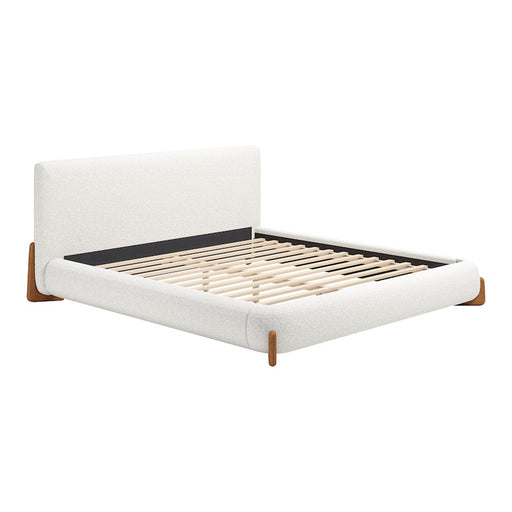 Zuo Modern Baris King Bed, Ivory