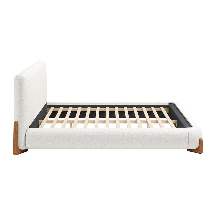 Zuo Modern Baris King Bed, Ivory