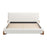 Zuo Modern Baris King Bed, Ivory