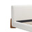 Zuo Modern Baris King Bed, Ivory