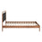 Zuo Modern Netz Queen Bed, Black/Walnut