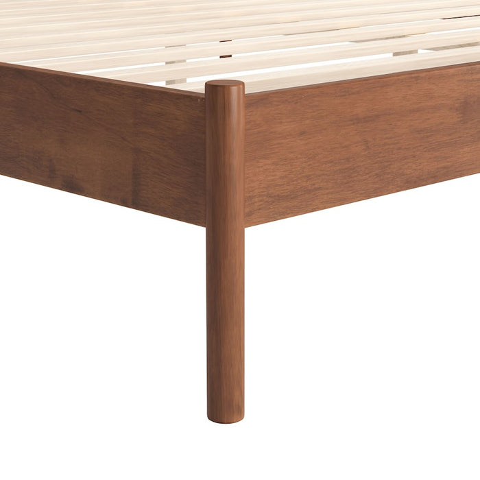 Zuo Modern Netz Queen Bed, Black/Walnut