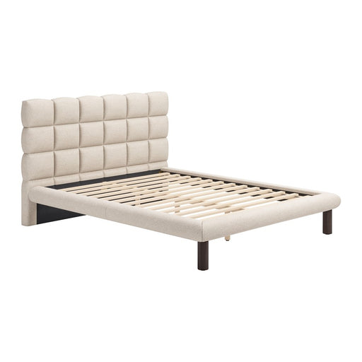 Zuo Modern Placid Queen Bed, Beige - 110668