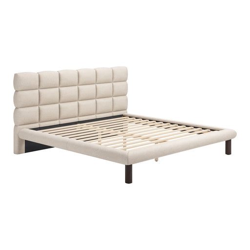 Zuo Modern Placid King Bed, Beige - 110669