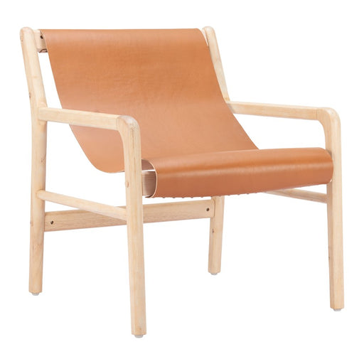 Zuo Modern Doek Accent Chair, Tan - 110685