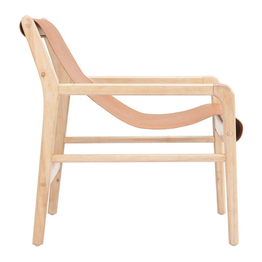 Zuo Modern Doek Accent Chair, Tan