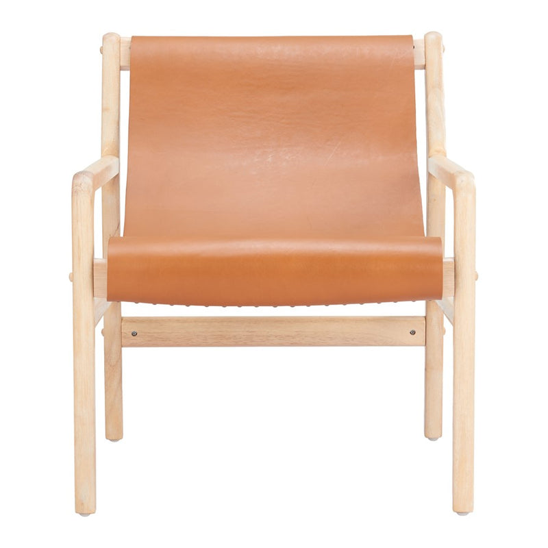 Zuo Modern Doek Accent Chair, Tan